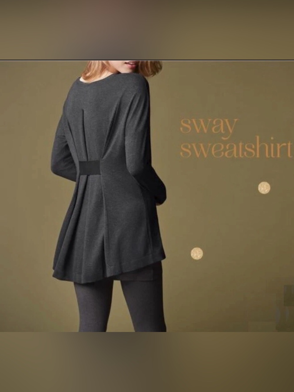 NWOT CAbi Sway Sweatshirt